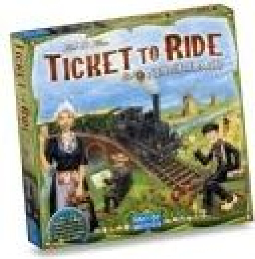 Ticket To Ride Map Coll. #4 Nederland (Nordic/DE/UK)