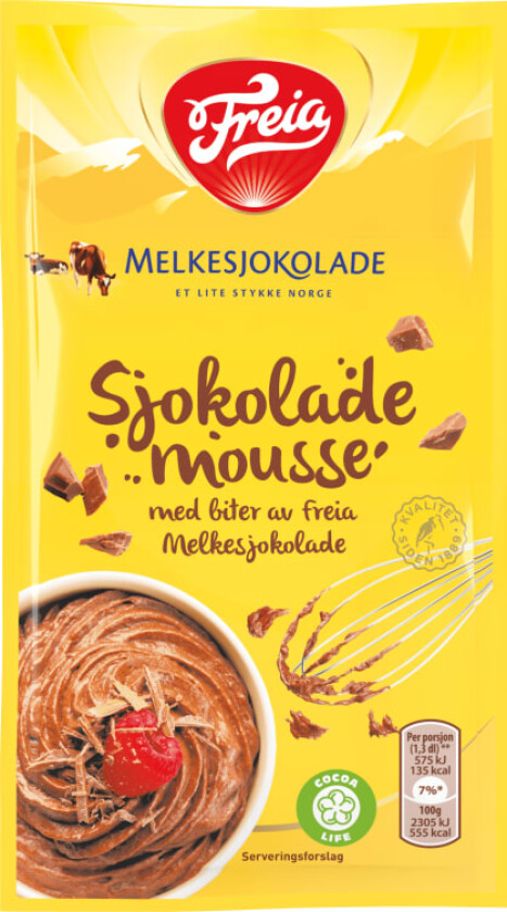 Sjokolademousse Sjokobiter 100g