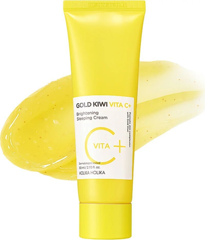 Gold Kiwi Vita C+ Brightening Sleeping Cream, 80 ml  Ansiktskrem