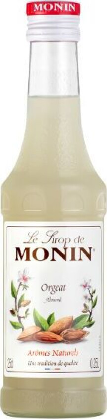 Monin Syrup Orgeat/mandel Fl 25