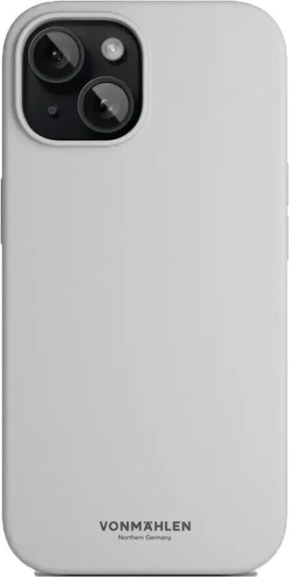 iPhone 15 Plus Eco Silikon Deksel - MagSafe Kompatibel - Grå