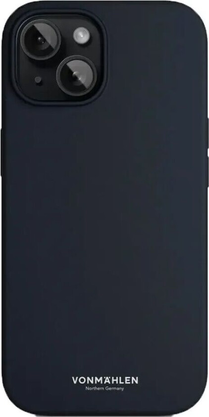 iPhone 15 Eco Silikon Deksel - MagSafe Kompatibel - Navy