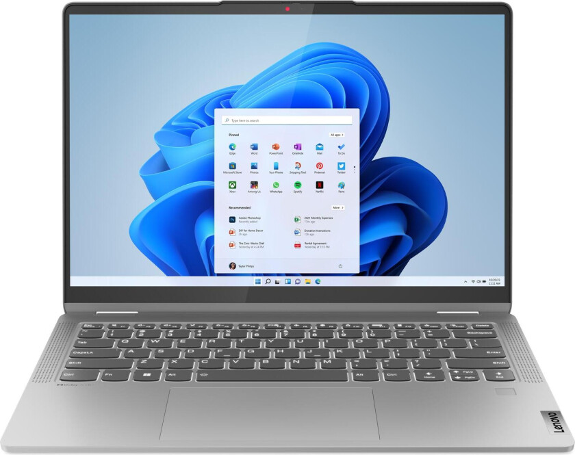 IdeaPad Flex 5 14ABR8 14 1920 x 1200 (WUXGA) 7430U 8GB 512GB AMD Radeon Graphics Windows 11 Home