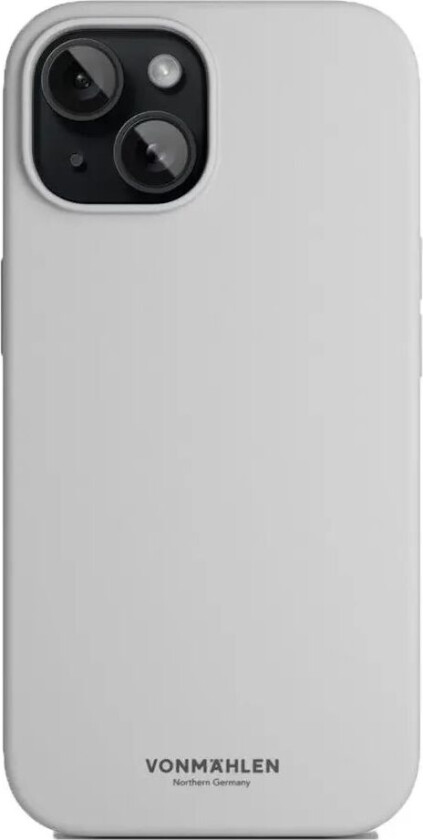 iPhone 15 Eco Silikon Deksel - MagSafe Kompatibel - Grå