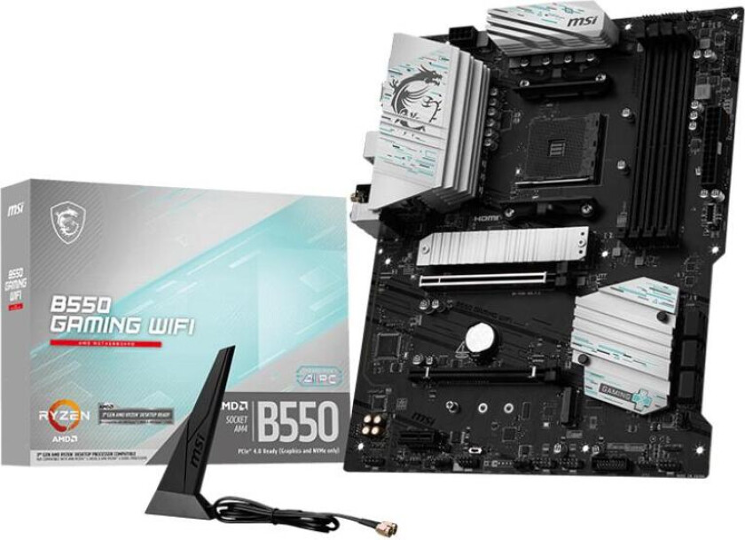 B550 Gaming WiFi (B550,AM4,ATX,DDR4)