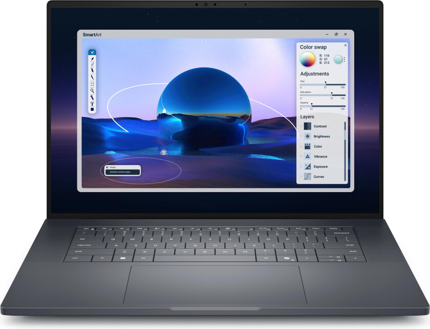Bilde av Pro Max 16 Premium MA16250 Intel Core Ultra 9 285H Mobiler Arbeitsplatz 40,6 cm (16") Full HD+ 64 GB LPDDR5x-SDRAM 1 TB SSD NVIDIA RTX PRO 2000