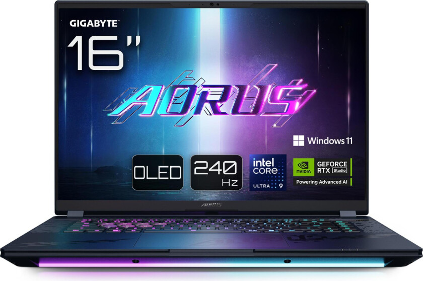 AORUS MASTER 16 BZHC6DEE65SP laptop Intel Core Ultra 9 275HX 40,6 cm (16) WQXGA 32 GB DDR5-SDRAM 2 TB SSD NVIDIA GeForce RTX 5090 Wi-Fi 7