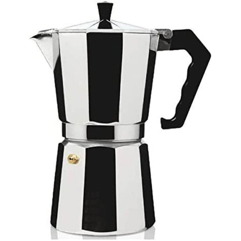 Italiensk kaffekanne Haeger S4700206 Aluminium