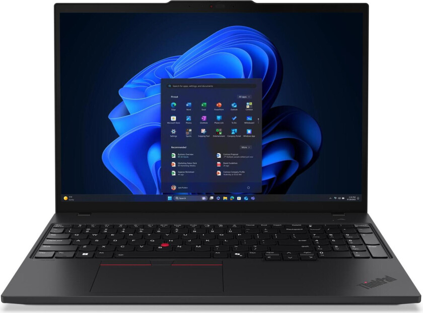 ThinkPad T16 Gen 4 (Intel) Copilot+ PC Intel Core Ultra 5 226V Laptop 40,6 cm (16") WUXGA 16 GB 512 GB SSD Wi-Fi 7 (802.11be) Windows 11 Pro