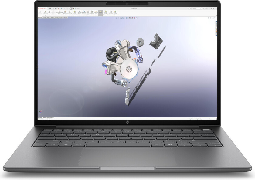 ZBook 8 G1i Intel Core Ultra 7 255H Mobiler Arbeitsplatz 35,6 cm (14") 2.5K 32 GB DDR5-SDRAM 1 TB SSD Wi-Fi 7 (802.11be) Windows 11 Pro AI PC