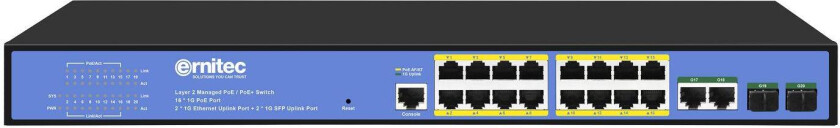 Managed Layer 2+ Switch, 16