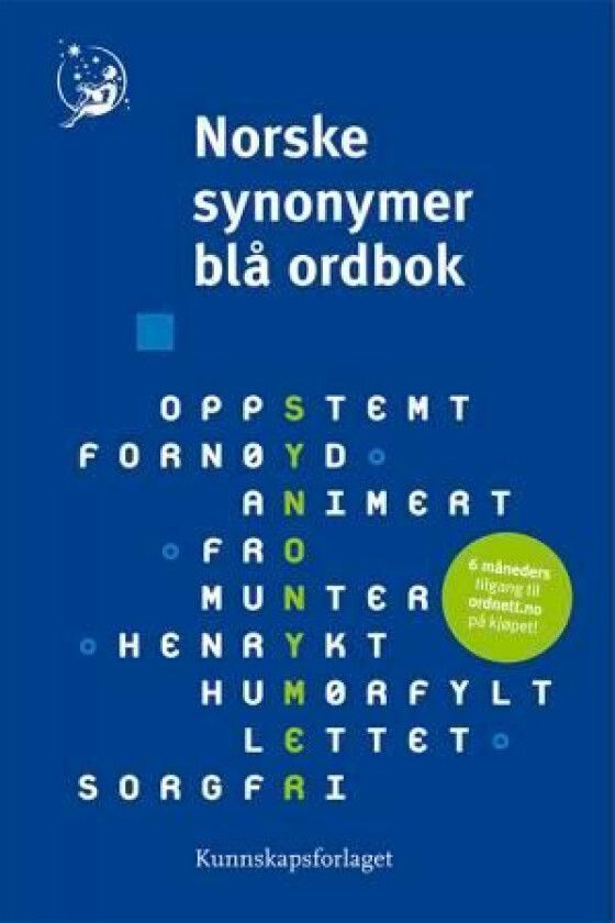 Norske synonymer blå ordbok av Dag Gundersen