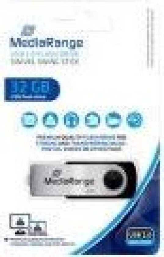 USB Flexi-Drive - USB flash-stasjon - 32 GB - USB 2.0