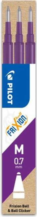 Refill Frixion 0,7 lilla (3)
