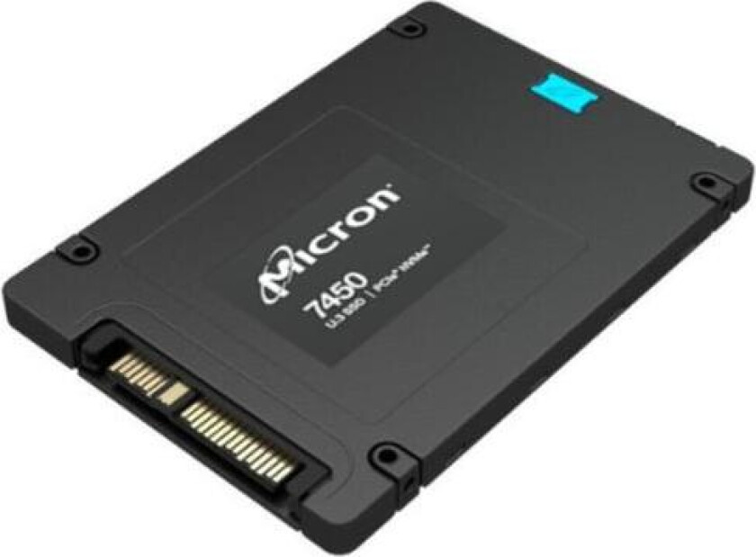 Micron 7450 MAX - SSD - Mixed Use - 800 GB - U.3 PCIe 4.0 x4 (NVMe) - CRU