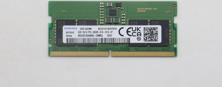 8GB DDR5 SODIMM memory