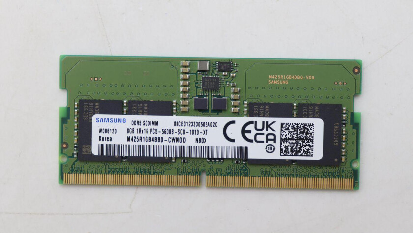 8GB DDR5 SODIMM memory