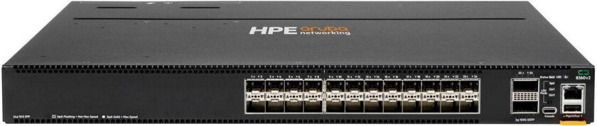 Bilde av HPE Aruba CX 8360-24XF2C v2 - switch - 24 porter - Styrt - rackmonterbar