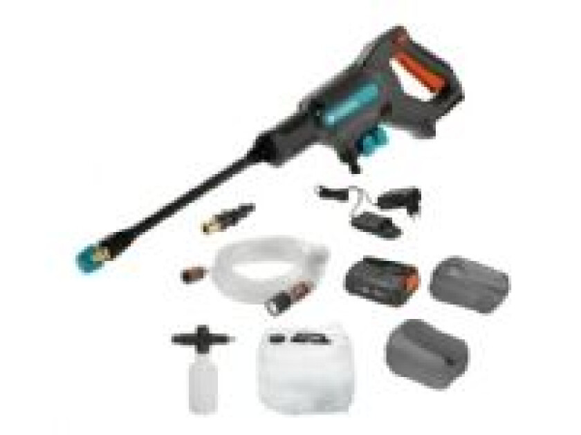 Høytrykksspyler Battery Medium-Pressure Washer AquaClean 24/18V P4A Premium Set
