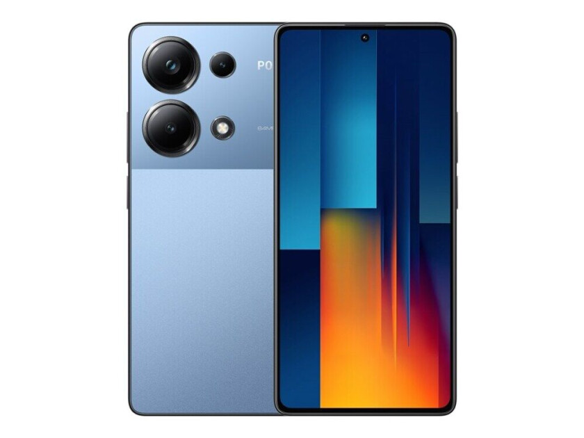 Xiaomi POCO M6 Pro - 4G smarttelefon - dobbelt-SIM - RAM 12 GB / Internminne 512 GB - microSD slot - OLED-display - 6.67" - 2400 x 1080 piksler (120