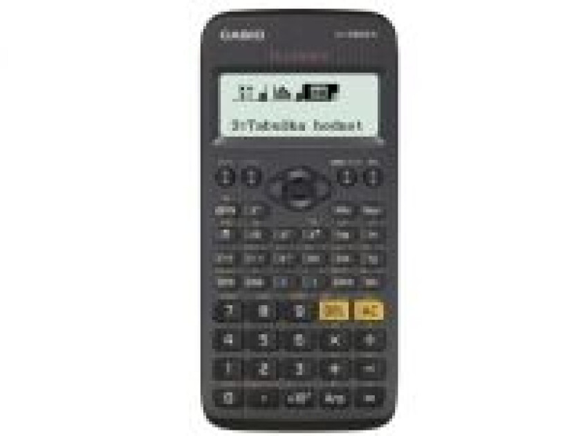 FX-350CE X, Desktop, Vitenskaplig, Batteri, Sort