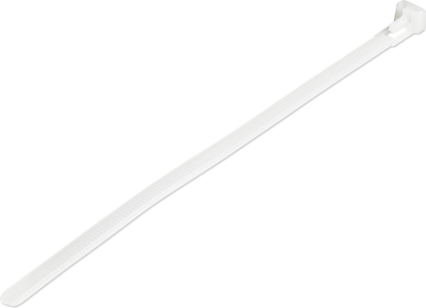 20cm(8") Reusable Cable Ties, 7mm(1/4") wide, 50mm(1-7/8") Bundle Dia. 22kg(50lb) Tensile Strength, Releasable Nylon Ties, Indoor/Outdoor