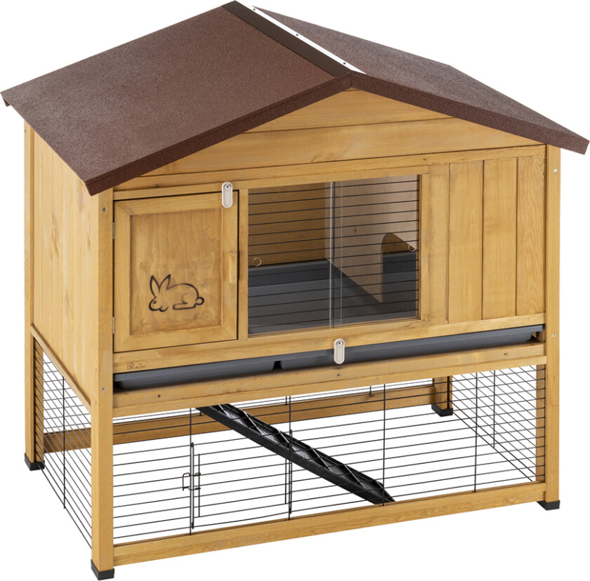 Ferplast Kaninbur Outback All Seasons med isolering - L 117 x T 71 x H 115,5 cm (2 Pakker*)