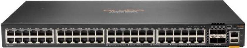 HPE Aruba 6300F - switch - 48 porter - Styrt - rackmonterbar