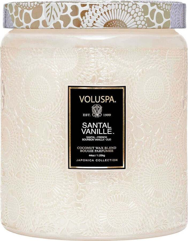 Luxe Jar Candle Santal Vanille, 1250 g  Duftlys