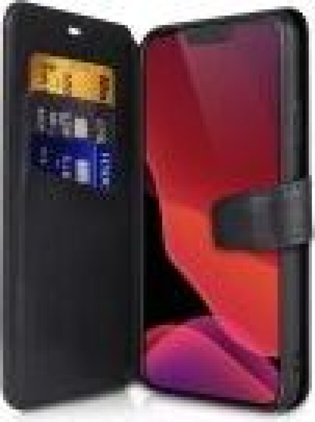 ITSKINS BOOK cover til iPhone 13 Pro Max / 12 Pro Max®. Sort