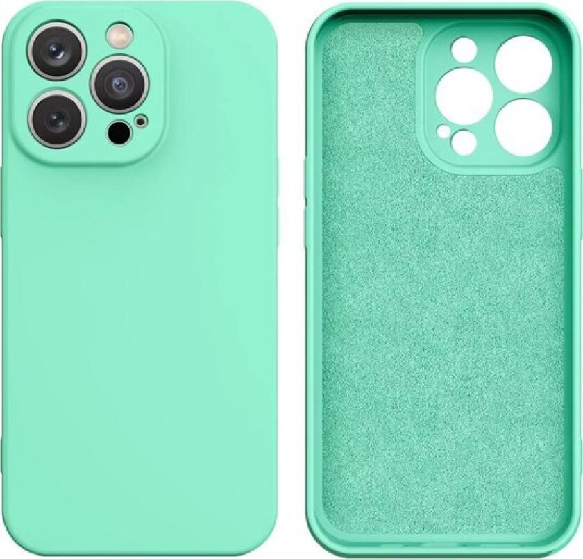 Silicone Case for Xiaomi Redmi Note 11 Pro 5G / 11 Pro / 11E Pro Silicone Cover Mint Green