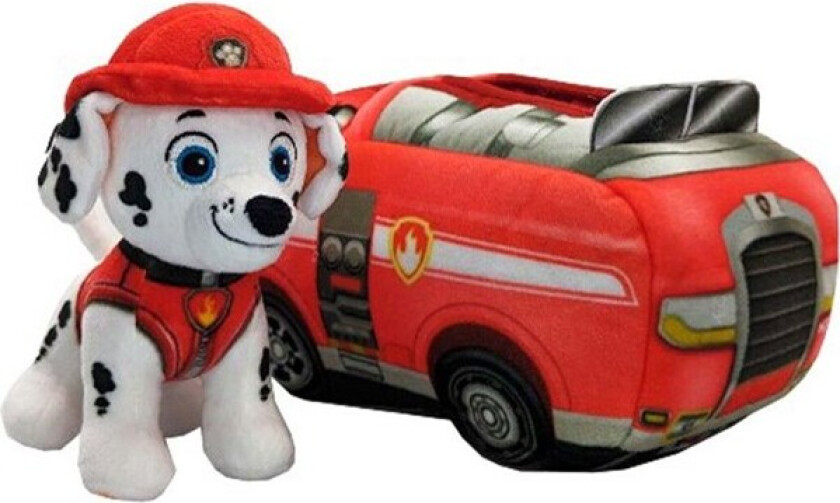 2-in-1 Vehicle Plush w/Marshall 15 cm