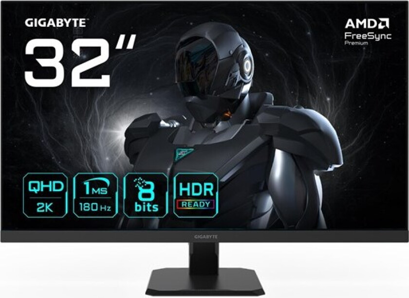 32" GIGABYTE GS32QA - 2560x1440 (QHD) - 180Hz - IPS