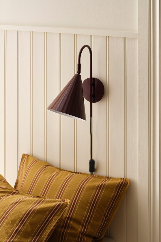 Vegglampe Liam - Rød