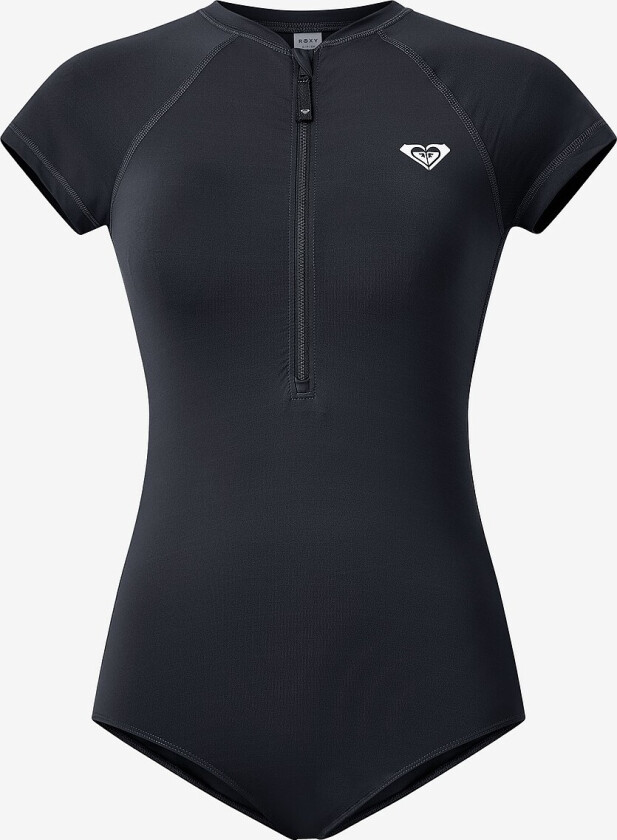 Badedrakt Essentials Zipped CS Onesie - Svart