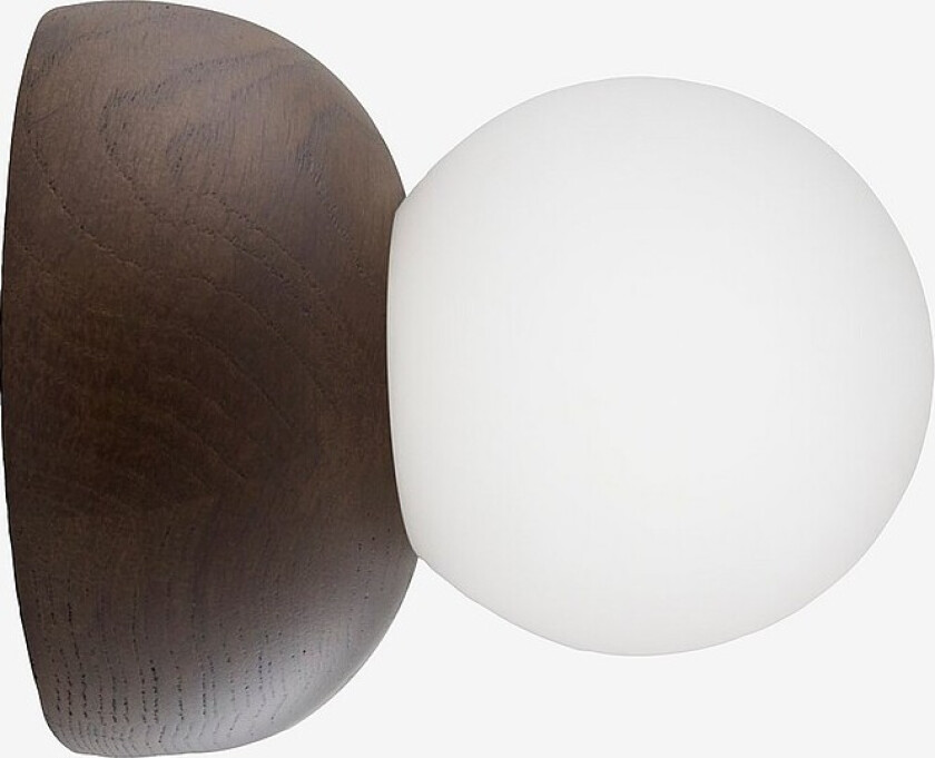 Vegglampe/taklampe Torrano 13 IP44 Brunbeiset eik - Brun