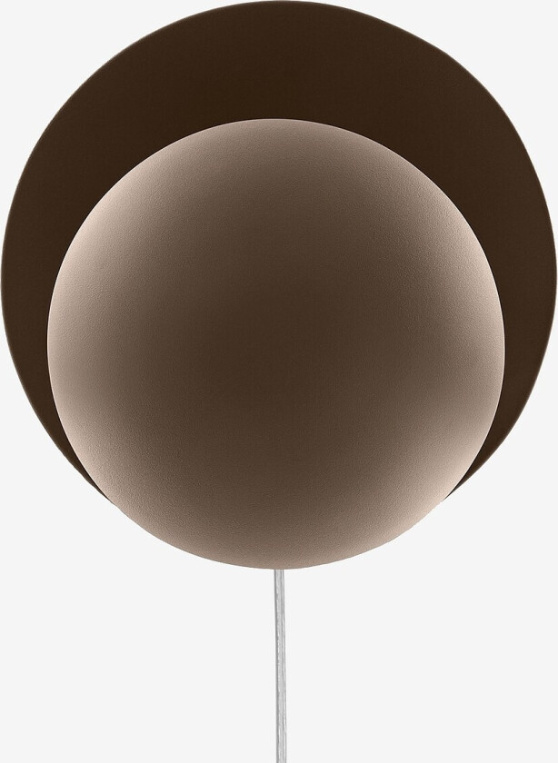 Vegglampe Orbit Mocha - Brun
