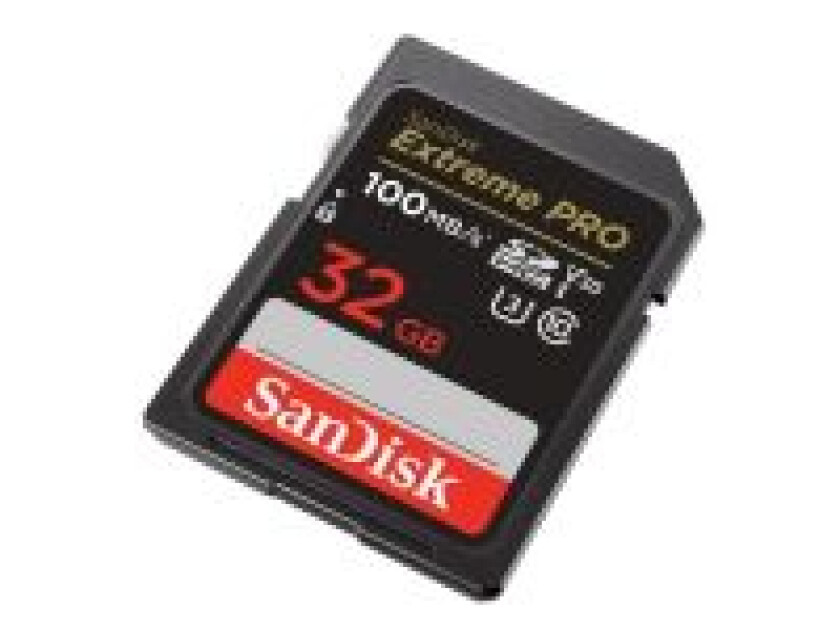 Extreme Pro - Flashminnekort - 32 GB - Video Class V30 / UHS-I U3 / Class10 - SDHC UHS-I