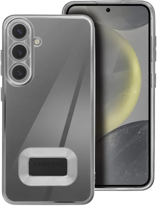 Glam Deksel for Samsung Galaxy S25 - S??lv