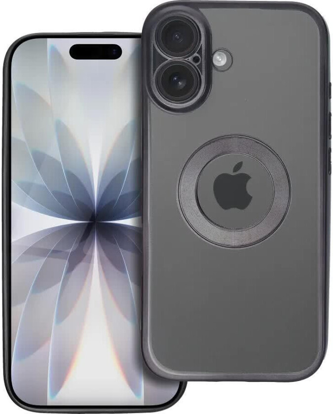 Glam Deksel for iPhone 17 - Svart