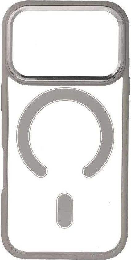 Color Edge MagSafe Deksel for iPhone 17 Pro - Titaniumgr??