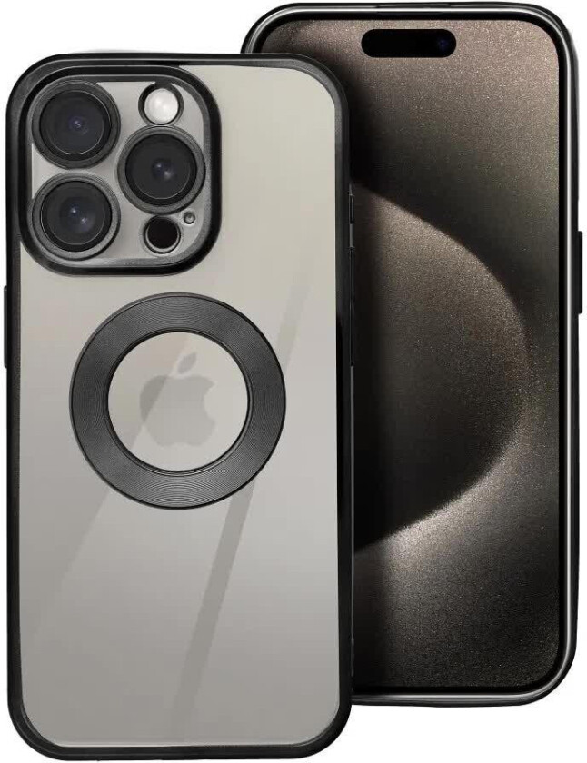 Glam Deksel for iPhone 17 Pro - Svart