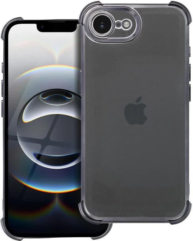 Antishock Electro Deksel til iPhone 16e - Svart