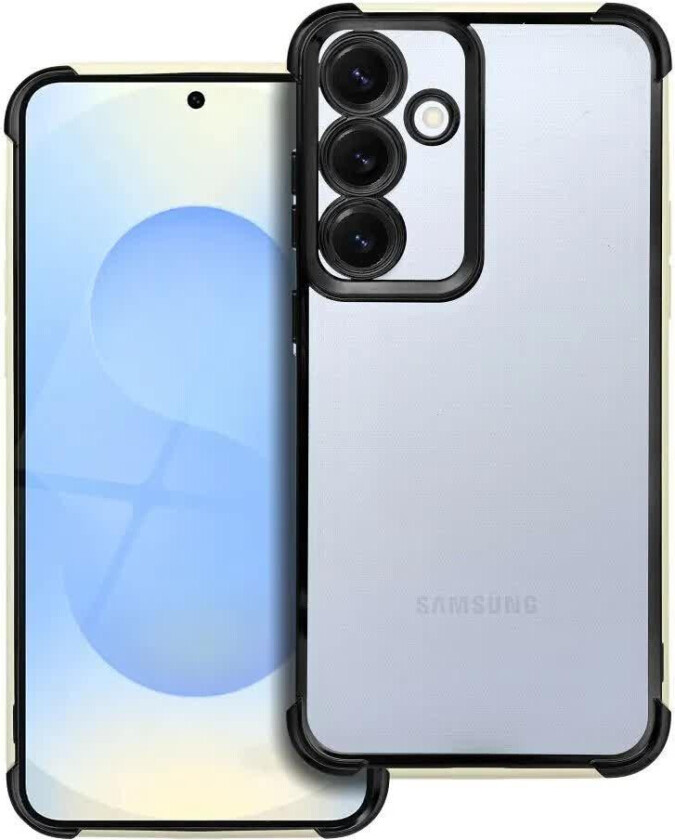 Antishock Electro Deksel for Samsung Galaxy S25 Plus - Svart