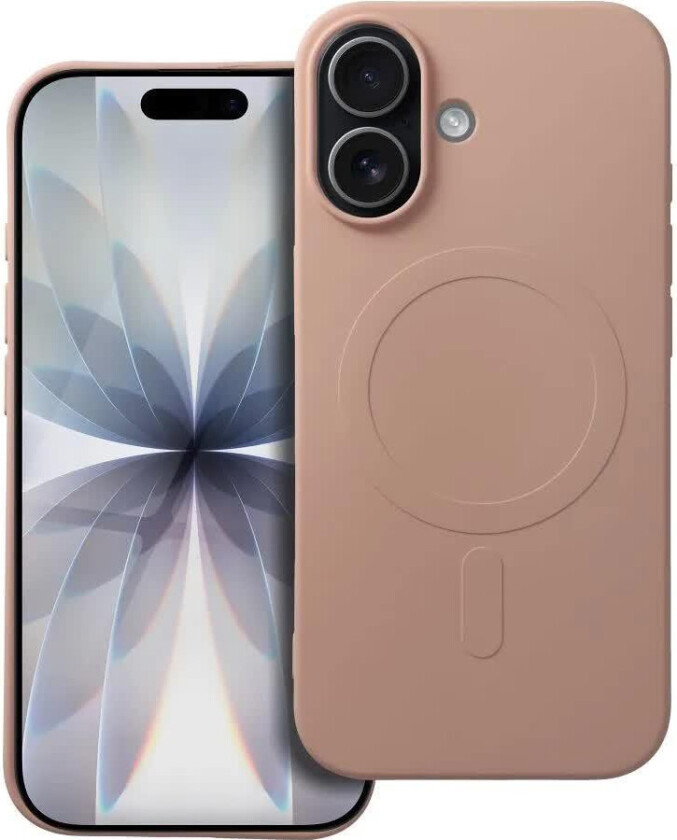 Silikondeksel Big Hole MagSafe til iPhone 17 - Rosa