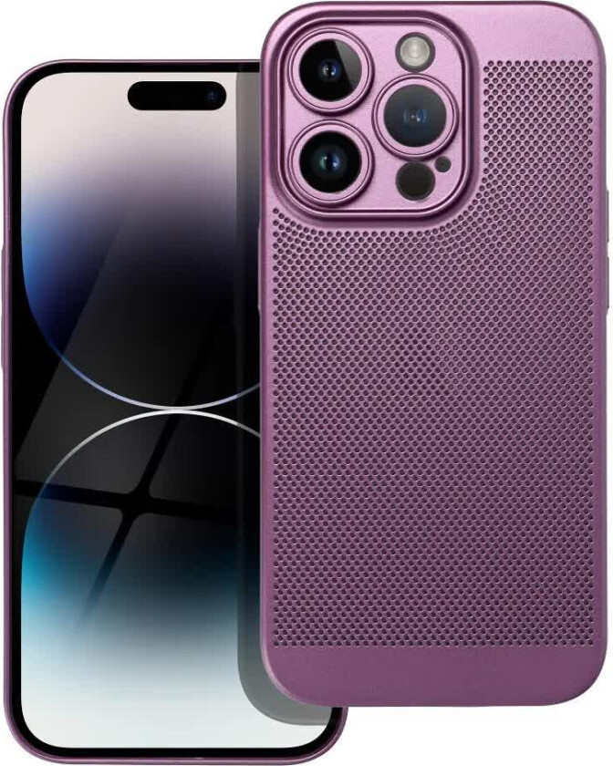 Breezy Deksel for iPhone 17 Pro - Lilla