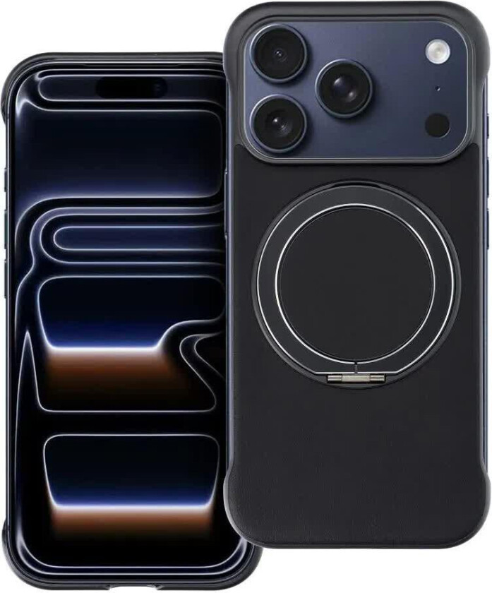 Edge Free MagSafe Deksel for iPhone 17 - Svart