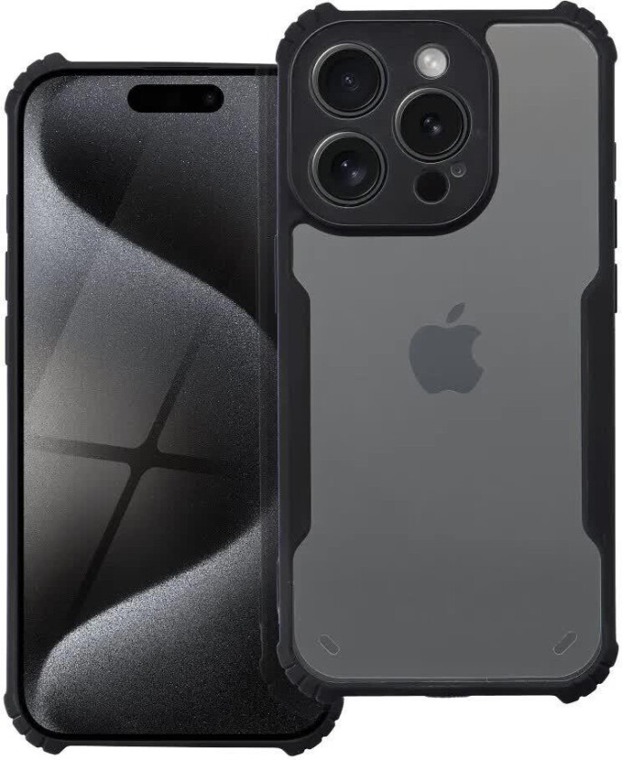 Anti-fall Deksel for iPhone 17 Pro - Svart