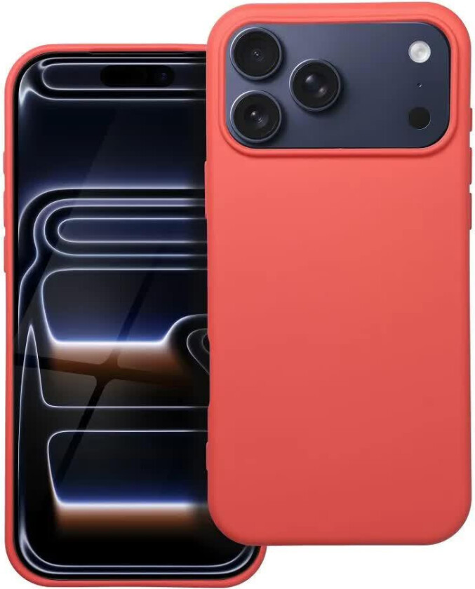 Silikondeksel for iPhone 17 Pro Max - Fersken