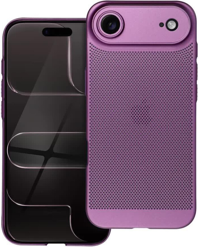 Breezy Deksel for iPhone 17 Air - Lilla